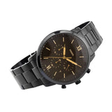 Buy Shop Fossil Neutra Chronograph Black Dial Black Steel Strap Watch for Men - FS5525 USA Online