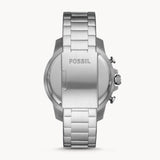 Buy Shop Fossil Bowman Chronograph Blue Dial Silver Steel Strap Watch for Men - FS5604 USA Online