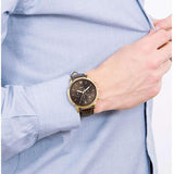 Buy Shop Fossil Neutra Chronograph Brown Dial Brown Leather Strap Watch for Men - FS5763 USA Online