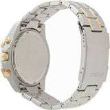 Buy Shop Fossil Garrett Analog Black Dial Two Tone Steel Strap Watch for Men - FS5771 USA Online