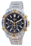 Buy Shop Fossil Garrett Analog Black Dial Two Tone Steel Strap Watch for Men - FS5771 USA Online