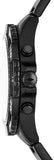Buy Shop Fossil Garrett Chronograph Black Dial Black Steel Strap Watch for Men - FS5773 USA Online