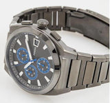Buy Shop Fossil Everett Chronograph Grey Dial Grey Steel Strap Watch for Men - FS5830 USA Online