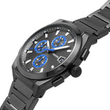 Buy Shop Fossil Everett Chronograph Grey Dial Grey Steel Strap Watch for Men - FS5830 USA Online