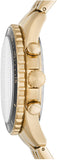 Buy Shop Fossil FB-01 Chronograph Black Dial Gold Steel Strap Watch for Men - FS5836 USA Online