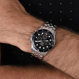 Buy Shop Fossil FB-01 Chronograph Black Dial Silver Steel Strap Watch for Men - FS5837 USA Online