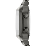 Buy Shop Fossil Retro Digital Black Dial Black Steel Strap Watch for Men - FS5846 USA Online