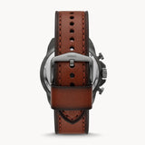 Buy Shop Fossil Neutra Chronograph Grey Dial Brown Leather Strap Watch for Men - FS5512 USA Online