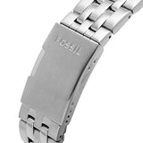 Buy Shop Fossil FB-01 Chronograph Black Dial Silver Steel Strap Watch for Men - FS5864 USA Online