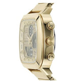 Buy Shop Fossil Retro Analog-Digital Gold Dial Gold Steel Strap Watch for Men - FS5889 USA Online