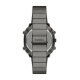 Buy Shop Fossil Retro Analog-Digital Black Dial Grey Steel Strap Watch for Men - FS5892 USA Online