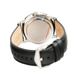 Buy Shop Fossil Neutra Minimalist Moonphase Black Dial Black Leather Strap Watch for Men - FS5904 USA Online