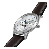Buy Shop Fossil Neutra Minimalist Moonphase Silver Dial Brown Leather Strap Watch for Men - FS5905 USA Online