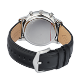 Buy Shop Fossil Neutra Chronograph White Dial Black Leather Strap Watch for Men - FS6023 USA Online