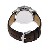 Buy Shop Fossil Neutra Chronograph Black Dial Brown Leather Strap Watch for Men - FS6024 USA Online