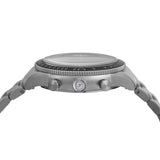 Buy Shop Fossil Sport Tourer Chronograph Black Dial Silver Steel Strap Watch for Men - FS6045 USA Online
