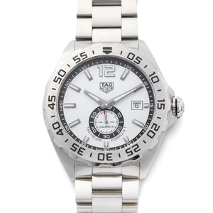 Buy Shop Tag Heuer Formula 1 Calibre 6 Automatic White Dial Silver Steel Strap Watch for Men - WAZ2013.BA0842 USA Online