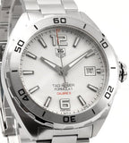 Buy Shop Tag Heuer Formula 1 Calibre 5 Automatic White Dial Silver Steel Strap Watch for Men - WAZ2114.BA0875 USA Online