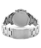 Buy Shop Fossil Grant Chronograph Black Dial Silver Steel Strap Watch for Men - FS4736 USA Online