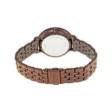 Buy Shop Fossil Jacqueline Brown Dial Brown Steel Strap Watch for Women - ES4275 USA Online