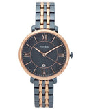 Buy Shop Fossil Jaqueline Grey Dial Two Tone Steel Strap Watch for Women - ES4321 USA Online
