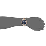 Buy Shop Fossil Grant Chronograph Blue Dial Two Tone Steel Strap Watch for Men - FS5024 USA Online