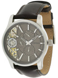 Buy Shop Fossil Twist Chronograph Multifunction Taupe Dial Brown Leather Strap Watch for Men - ME1098 USA Online