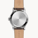 Buy Shop Fossil Townsman Automatic Black Dial Brown Leather Strap Watch for Men - ME1163 USA Online