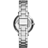 Buy Shop Fossil Jacqueline Silver Dial Silver Steel Strap Watch for Women - ES3664 USA Online