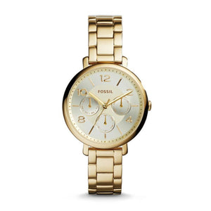 Buy Shop Fossil Jacqueline Rose Gold Dial Rose Gold Steel Strap Watch for Women - ES3667 USA Online