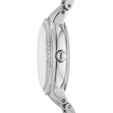 Buy Shop Fossil Virginia Taupe Dial Silver Steel Strap Watch for Women - ES4147 USA Online