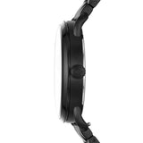 Buy Shop Fossil The Commuter Brown Dial Black Steel Strap Watch for Men - FS5277 USA Online