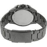 Buy Shop Fossil Garrett Chronograph Grey Dial Grey Steel Strap Watch for Men - FS5621 USA Online