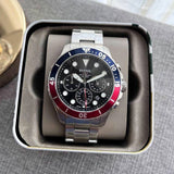 Buy Shop Fossil FB-03 Chronograph Black Dial Silver Steel Strap Watch for Men - FS5767 USA Online