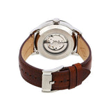 Buy Shop Fossil Townsman Automatic Blue Dial Brown Leather Strap Watch for Men - ME3110 USA Online
