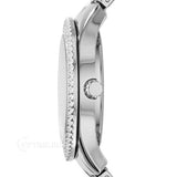Buy Shop Fossil Stella Silver Dial Silver Steel Strap Watch for Women - ES3588 USA Online