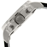 Buy Shop Fossil Modern Machine Chronograph Black Dial Black Leather Strap Watch for Men - FS4928 USA Online