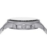 Buy Shop Fossil Sport Tourer Chronograph Black Dial Silver Steel Strap Watch for Men - FS6045 USA Online