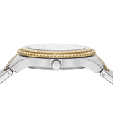 Buy Shop Fossil Stella Sport Multifunction Silver Dial Two Tone Steel Strap Watch for Women - ES5107 USA Online