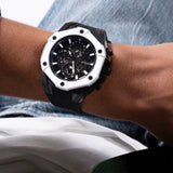 Buy Shop Guess Formula Chronograph Black Dial Black Silicone Strap Watch For Men - GW0579G1 USA Online
