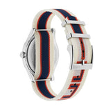Buy Shop Gucci G Timeless Quartz White Dial Two Tone NATO Strap Watch For Men - YA1264071 USA Online