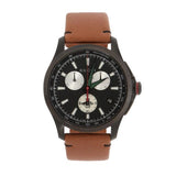 Buy Shop Gucci G-Timeless Chronograph Black Dial Brown Leather Strap Watch For Men - YA126271 USA Online