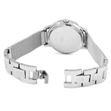 Guess Chelsea Quartz Silver Dial Silver Mesh Strap Watch For Women - W0647L6