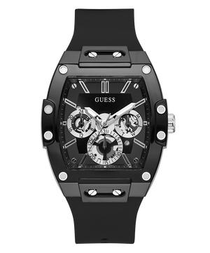 Buy Shop Guess Phoenix Multifunction Black Dial Black Rubber Strap Watch for Men - GW0203G3 USA Online