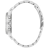 Buy Shop Guess Moonlight Multi Function Diamonds Silver Dial Silver Steel Strap Watch for Women - GW0320L1 USA Online