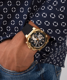 Buy Shop Guess Third Gear Analog Blue Dial Blue Rubber Strap Watch for Men - GW0334G3 USA Online