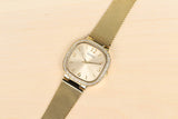 Buy Shop Guess Tapestry Diamonds Gold Dial Gold Mesh Bracelet Watch for Women - GW0354L2 USA Online