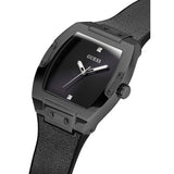 Buy Shop Guess Phoenix Black Dial Black Rubber Strap Watch for Men - GW0386G1 USA Online