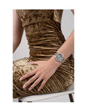 Buy Shop Guess Soiree Diamonds Silver Dial Silver Mesh Bracelet Watch for Women - GW0402L1 USA Online
