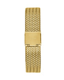 Buy Shop Guess Soiree Diamonds Gold Dial Gold Mesh Bracelet Watch for Women - GW0402L2 USA Online